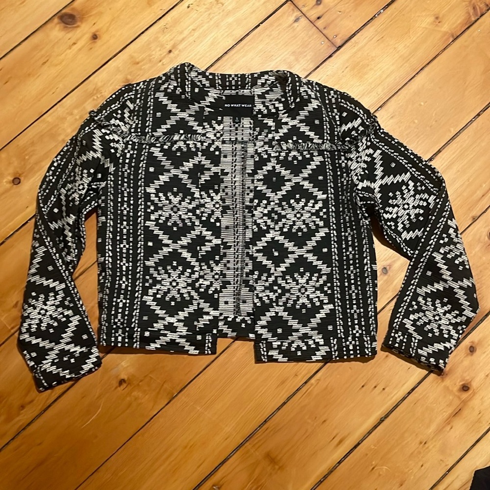 Aztec Print Jacket